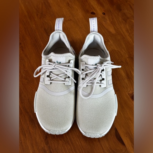 ADIDAS - Women's sneakers - NMD R1 Bliss - Beige/Lilac #GW5680 - 7US - Picture 3 of 6